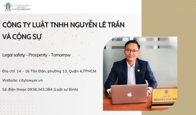 Luật sư Nguyễn Duy Binh - Công Ty Luật Nguyễn Lê Trần Và Cộng Sự