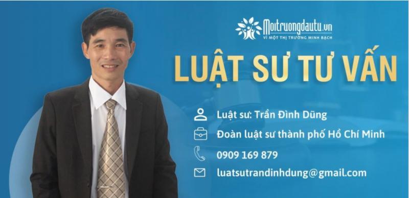 Luật sư Trần Đình Dũng