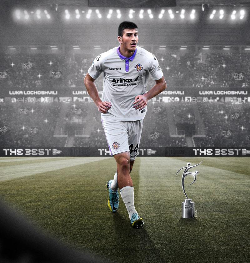 Luka Locosshvili được vinh danh với Giải thưởng Fair Play của FIFA năm 2022