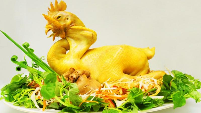 Luộc gà
