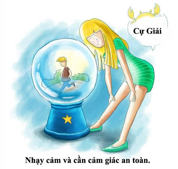 Cự giải lun muốn được nâng niu