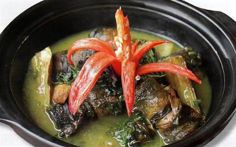 Lươn om cà tím