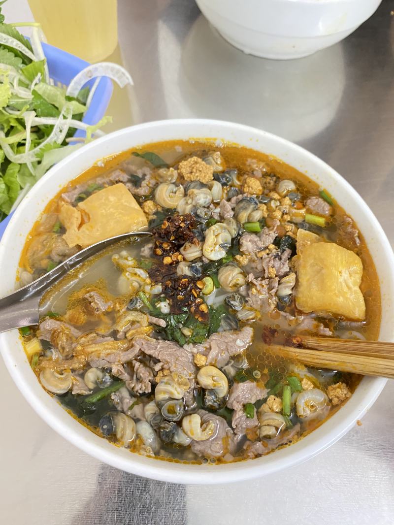 Lượng béo - Bún ốc gia truyền