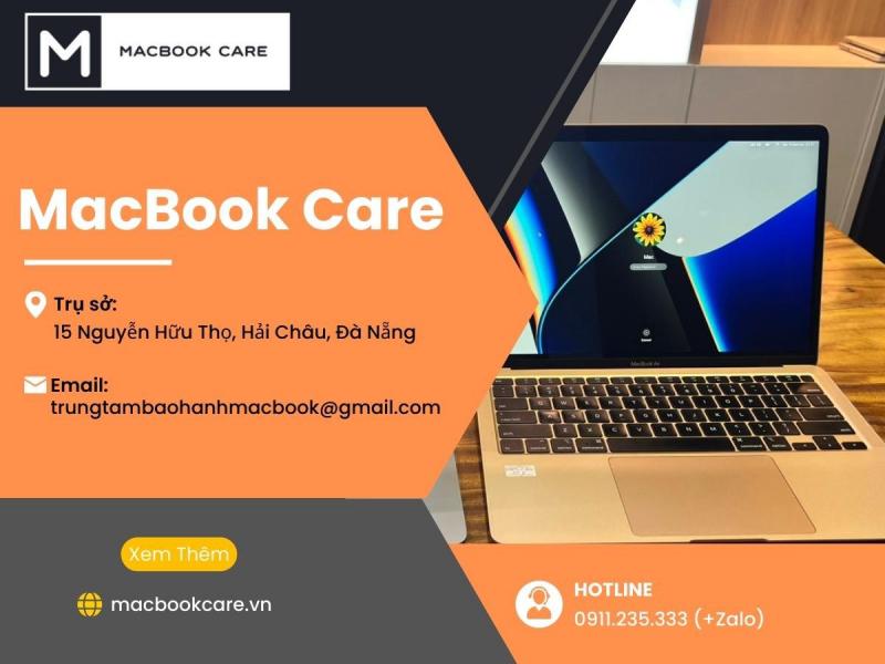 MACBOOKCARE.VN - Trung Tâm Sửa MacBook Đà Nẵng