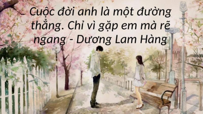 Câu nói bá đạo của Dương Lam Hàng trong Mãi mãi là bao xa / Diệp Lạc Vô Tâm
