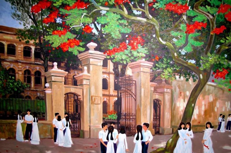 Bài văn viết về kỉ niệm thầy cô và mái trường số 1