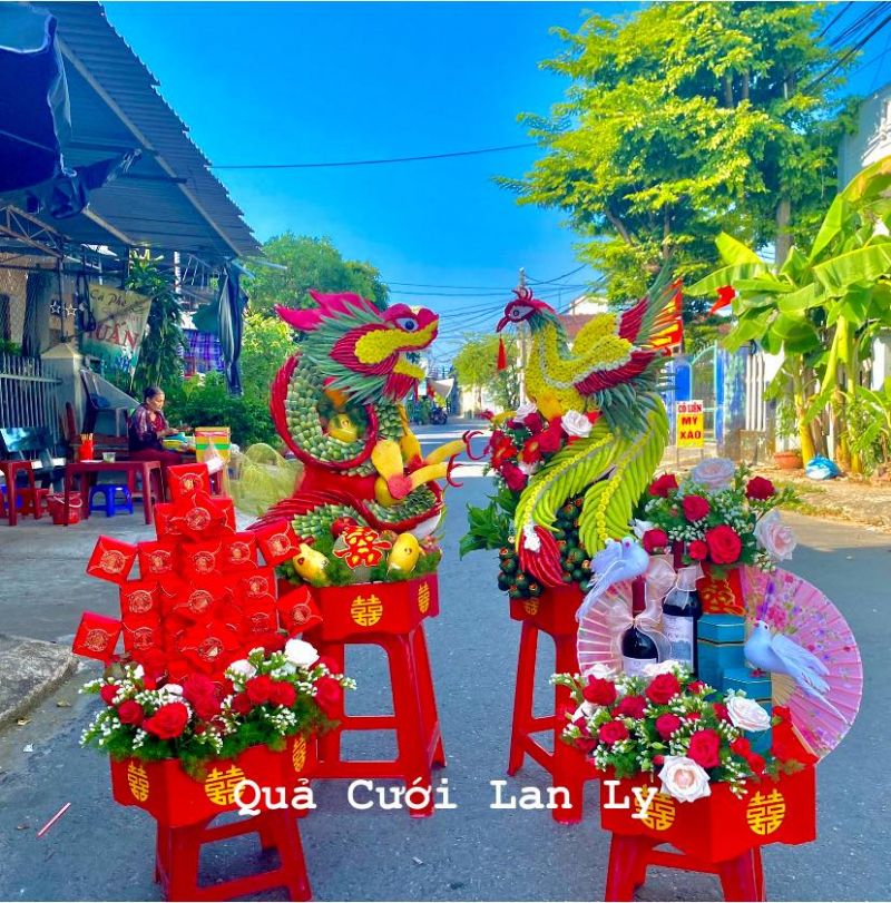 Mâm Quả Cưới Hỏi Lan Ly