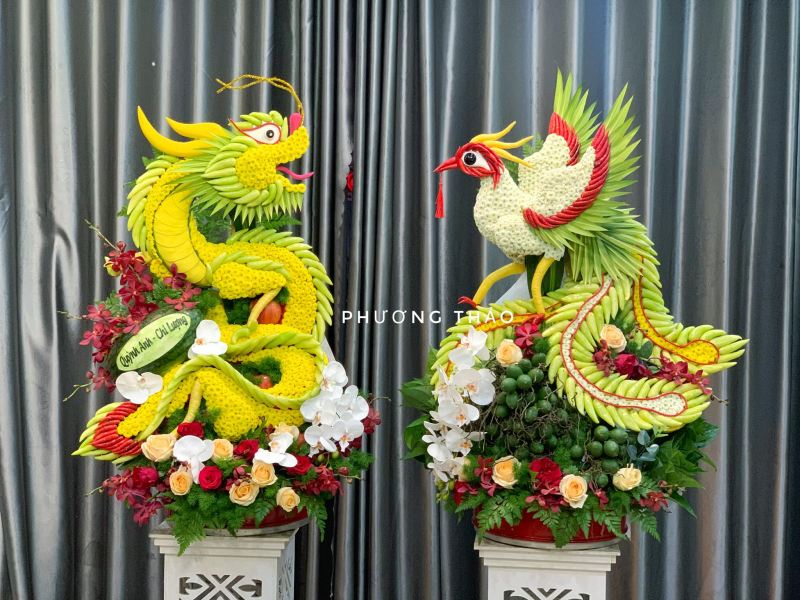 Mâm quả cưới hỏi Phương Thảo