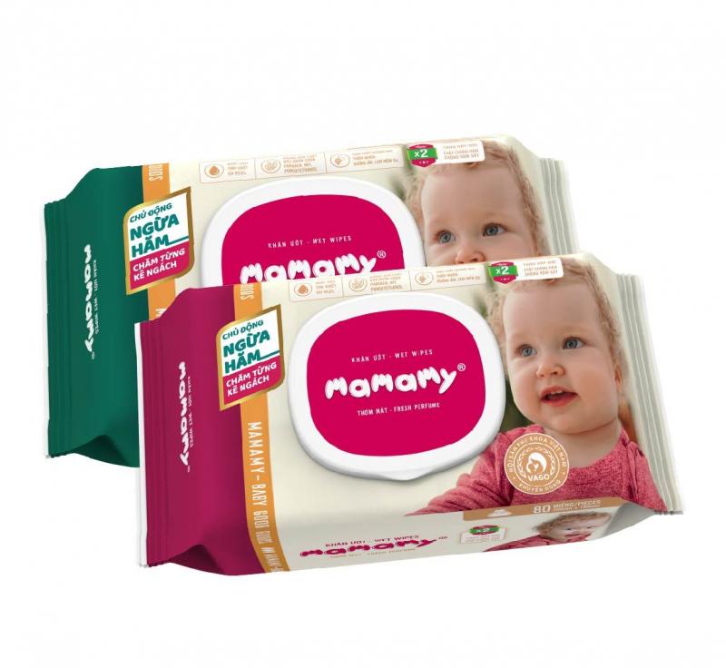 Khăn giấy ướt Mamamy