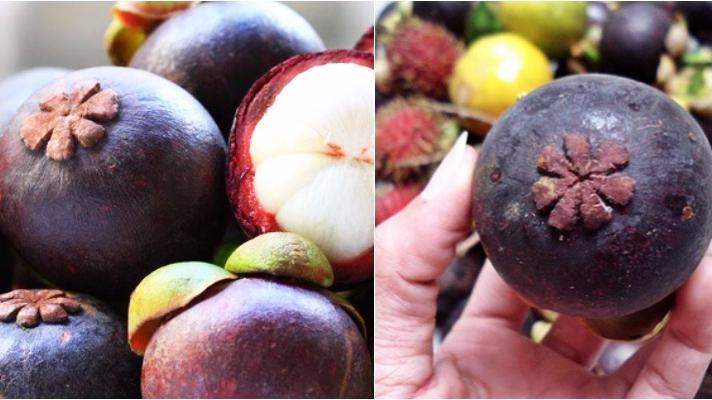 Bạn hãy chọn quả ﻿dưới đáy có hình bông hoa, bấy nhiêu cánh hoa là bấy nhiêu múi