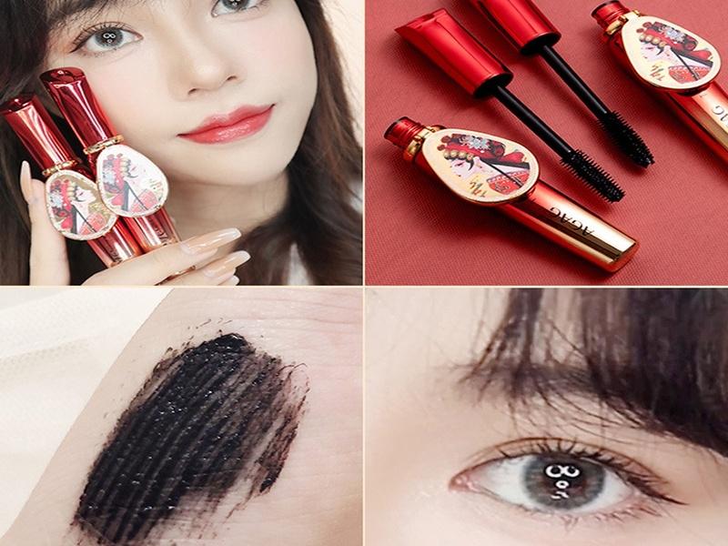 Mascara GECOMO lâu trôi chống thấm nước chuốt dày dài và cong mi