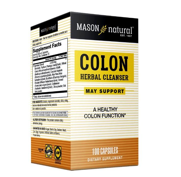 Mason Natural Colon Herbal Cleanser