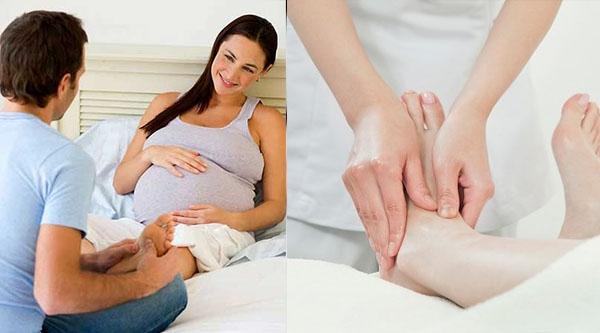 Massage chính là cách thai giáo bằng xúc giác để bé phát triển tốt