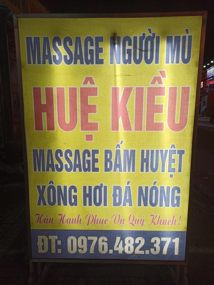 Massage người mù Gò Vấp Huệ Kiều