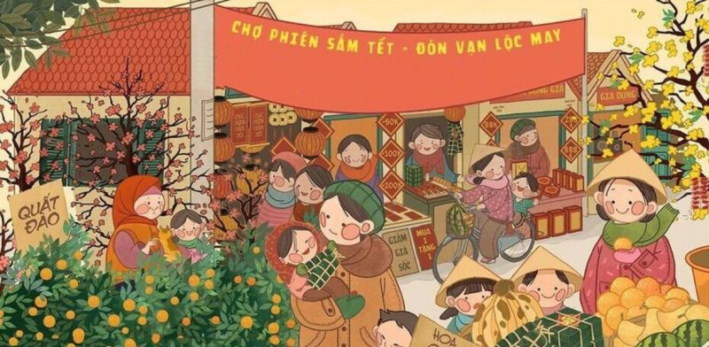 Xuất hành với một tâm trạng tốt giúp bạn có niềm tin vào một năm mới may mắn