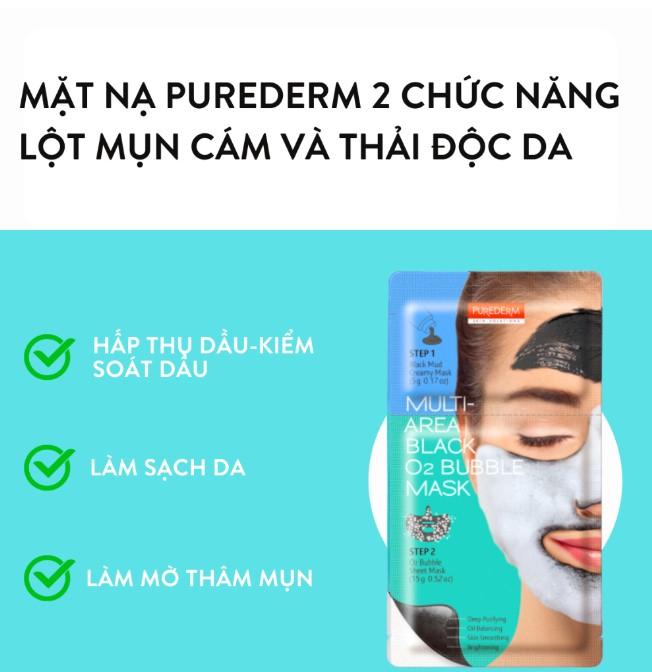 Mặt nạ bùn khoáng Purederm