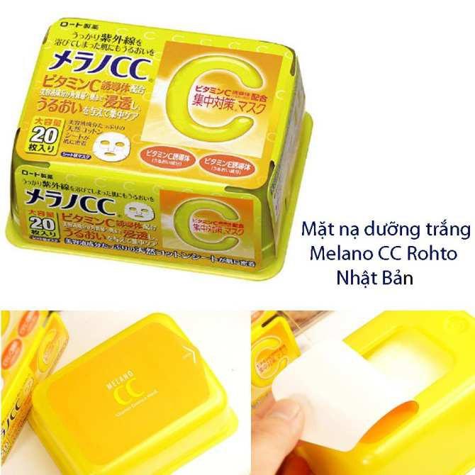 Mặt nạ Melano CC Whitening  Mask