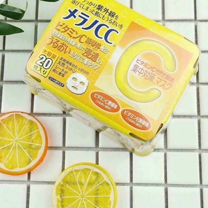 Mặt nạ Melano CC Whitening  Mask