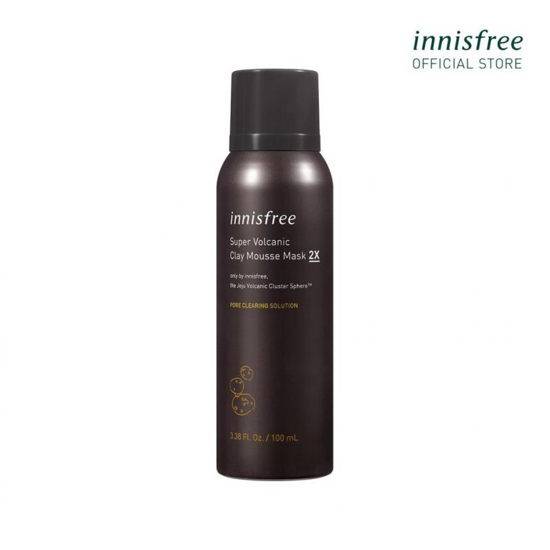 Mặt nạ dạng mousse từ đá núi lửa innisfree Jeju Volcanic Clay Mousse Mask 2X