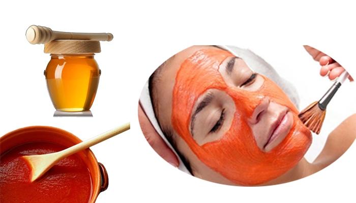 Mặt nạ mật ong cà chua