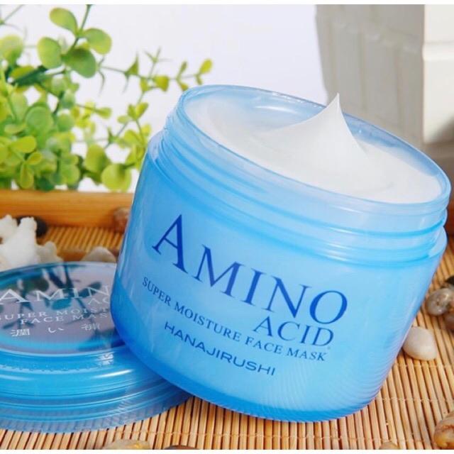 Mặt nạ dưỡng ẩm qua đêm Hanajirushi Amino Acid