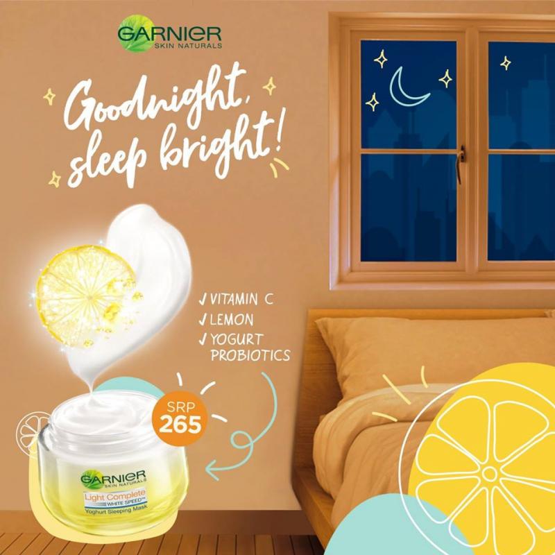 Mặt nạ ngủ Garnier Bright Complete