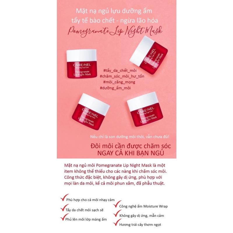 Care:nel Pomegranate Lip Night Mask