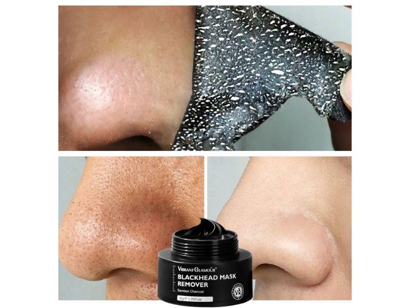 Mặt nạ than tre lột mụn đầu đen Vibrant Glamour
