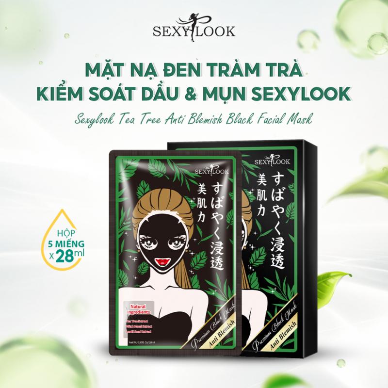 Mặt nạ tràm trà SEXYLOOK kiểm soát dầu và mụn
