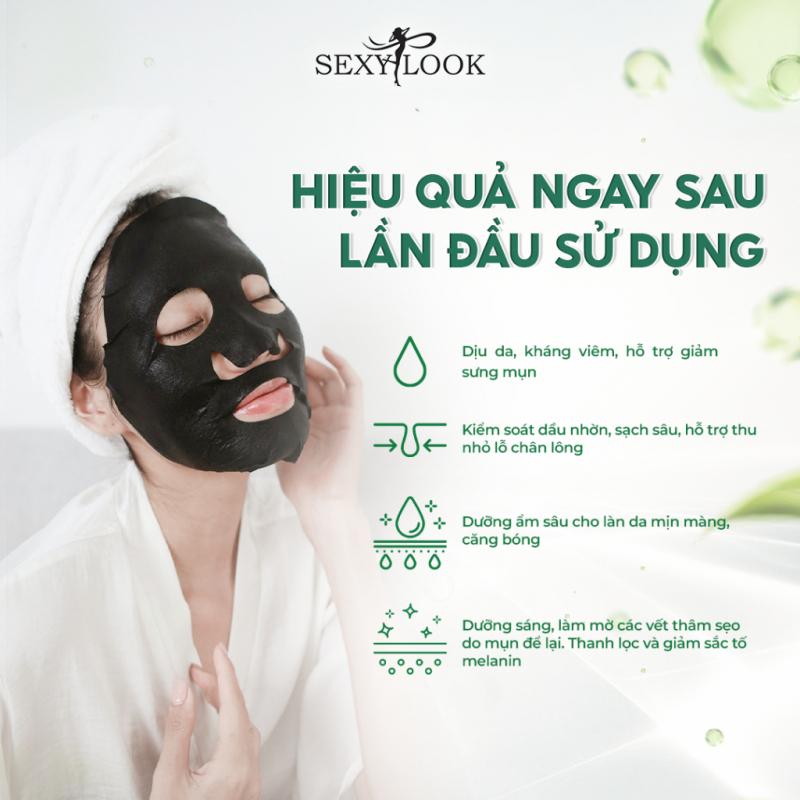 Mặt nạ tràm trà SEXYLOOK kiểm soát dầu và mụn