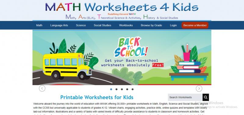 Mathworksheets4kids