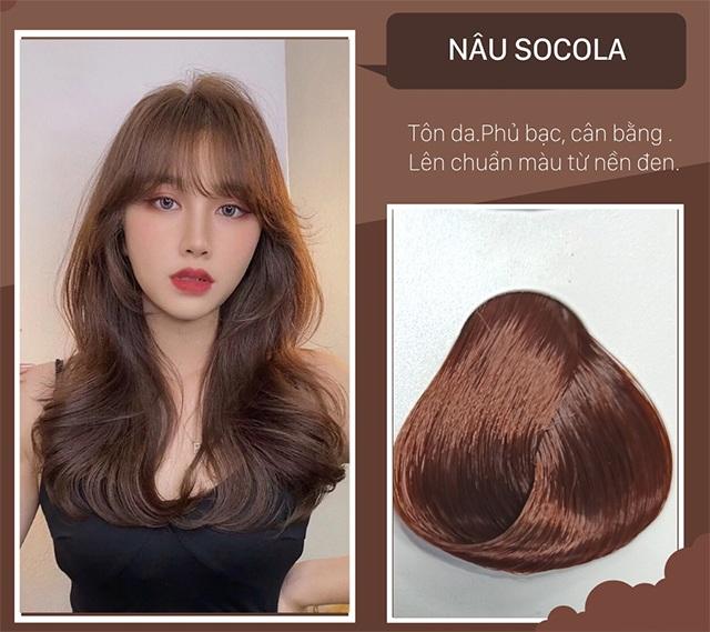 Màu nâu socola