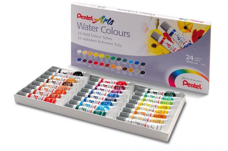 Màu nước Pentel - hạng student dành cho sinh viên, học sinh
