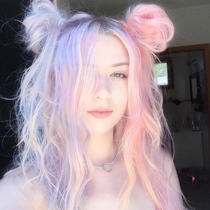 Màu tím pastel cực 