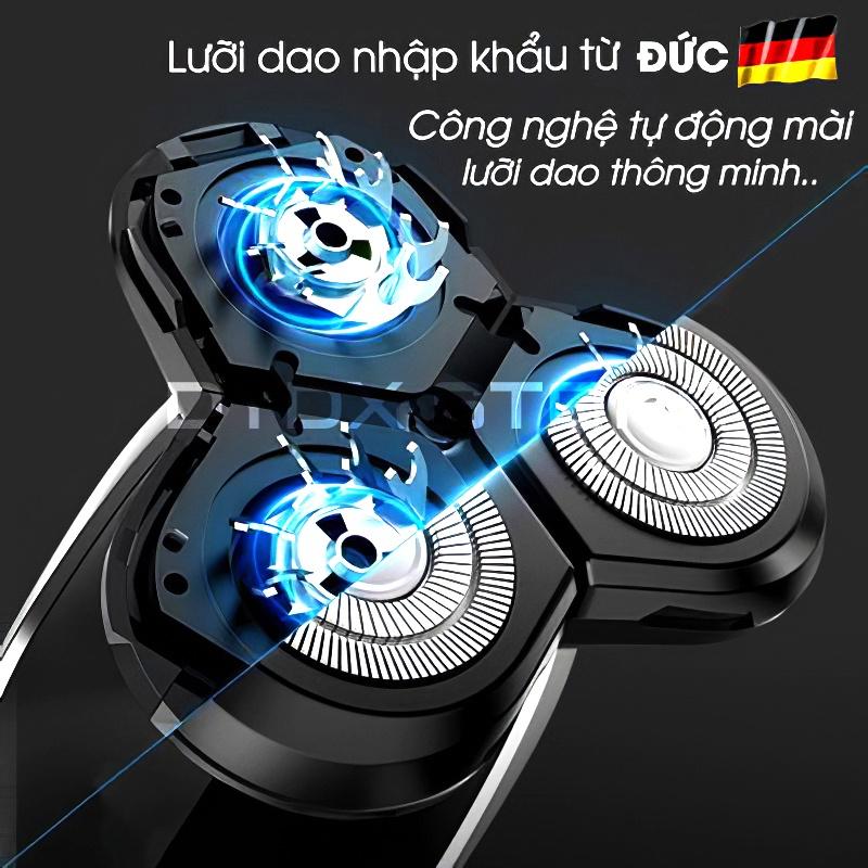 Máy cạo râu đa năng 3 lưỡi kép Shanen