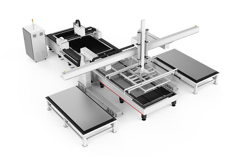 Máy cắt Laser sợi tự động nạp và dỡ EA-Series