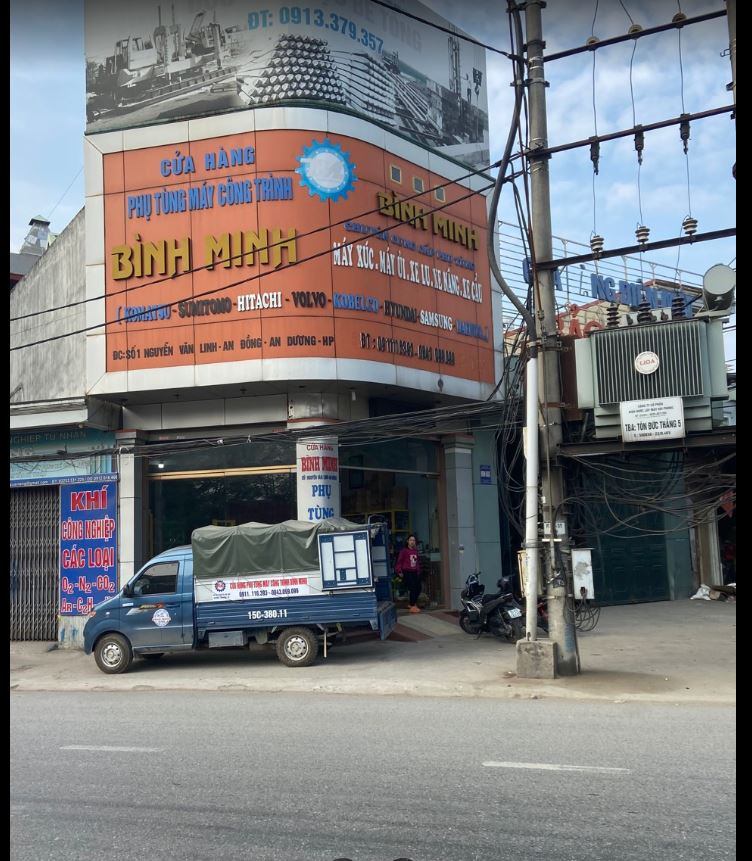 Phụ tùng máy công trình Bình Minh