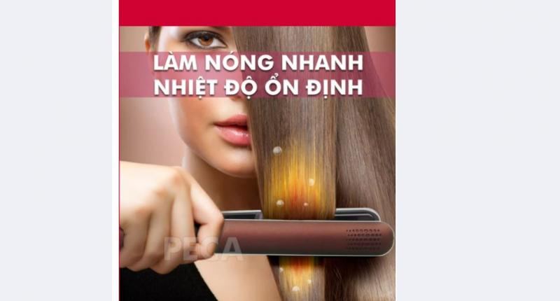 Máy duỗi tóc điều chỉnh nhiệt Kemei KM-2203 chuyên nghiệp - ​​KM-2203