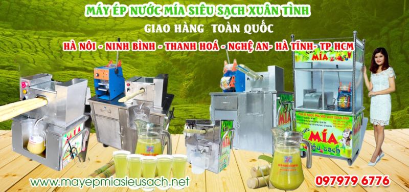 Máy ép mía Xuân Tình