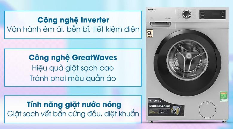 Máy giặt Toshiba Inverter 9.5 kg TW-BK105S3V(SK)