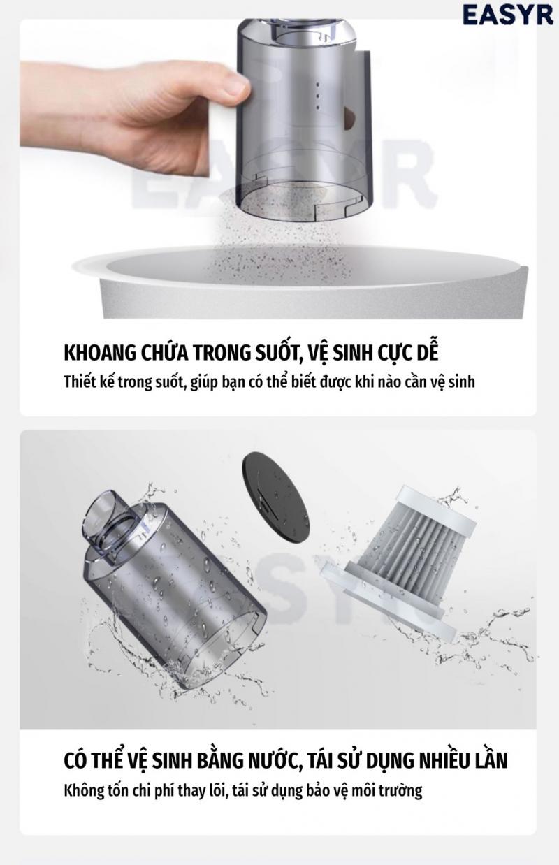 Máy hút bụi cầm tay EASYR