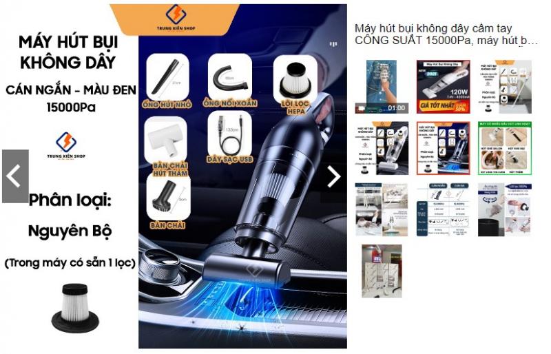 Máy hút bụi cầm tay Vacuum Cleaner