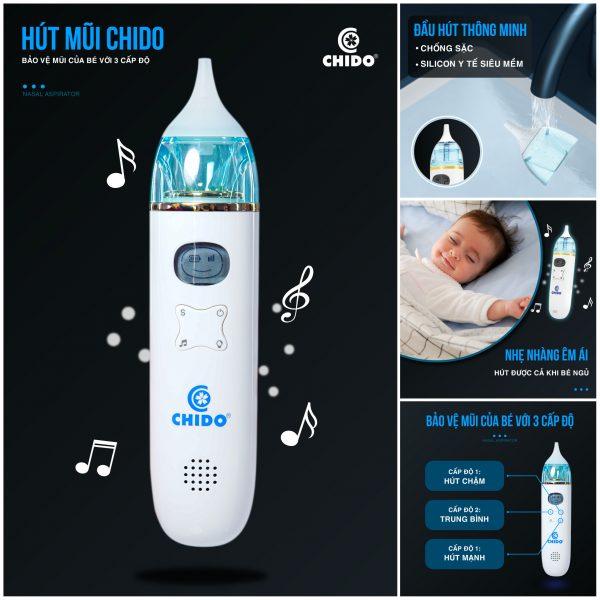 Máy hút mũi cho bé Chido FY-800B