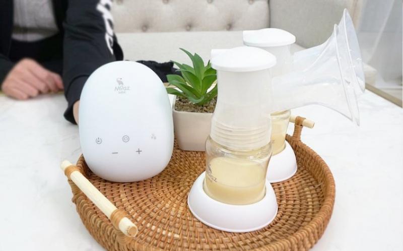 Máy hút sữa điện đôi thông minh Moaz Bebe MB054