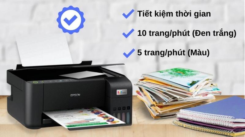 Máy in phun Epson Ecotank L3250