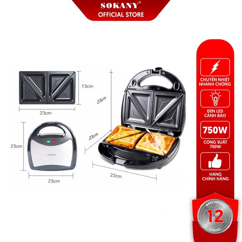 Máy làm bánh mì Hotdog Sokany KJ-102