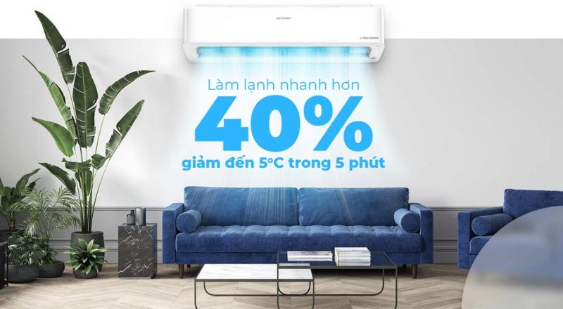 Máy lạnh Sharp Inverter 2 HP AH-X18ZW