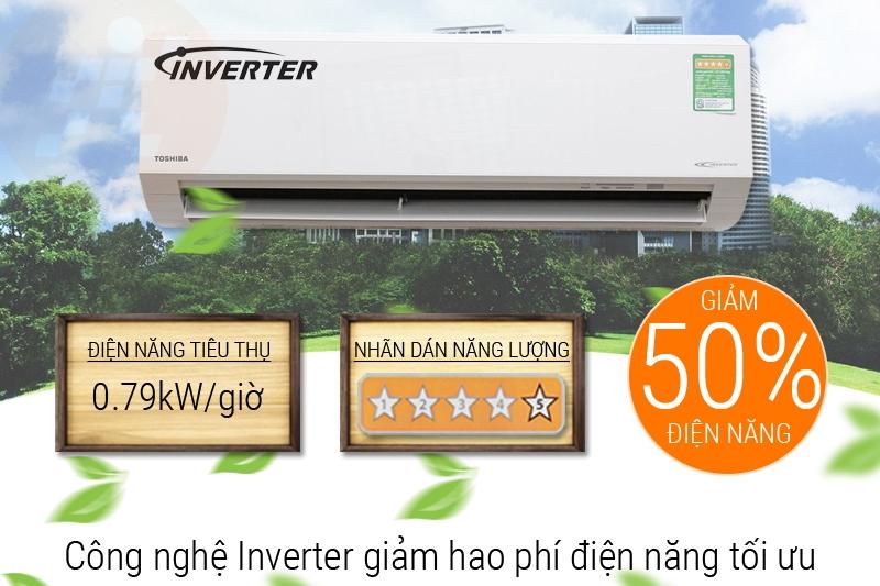 Điều hòa Toshiba 1 HP RAS-H10G2KCV-V