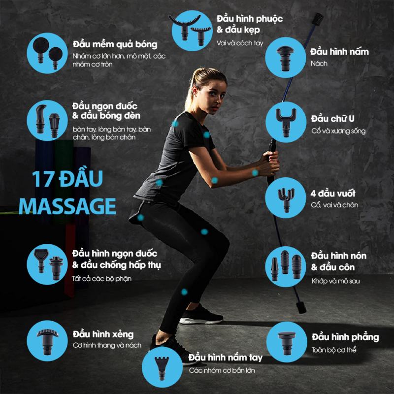 Máy massage cầm tay Ajido AJ - M6
