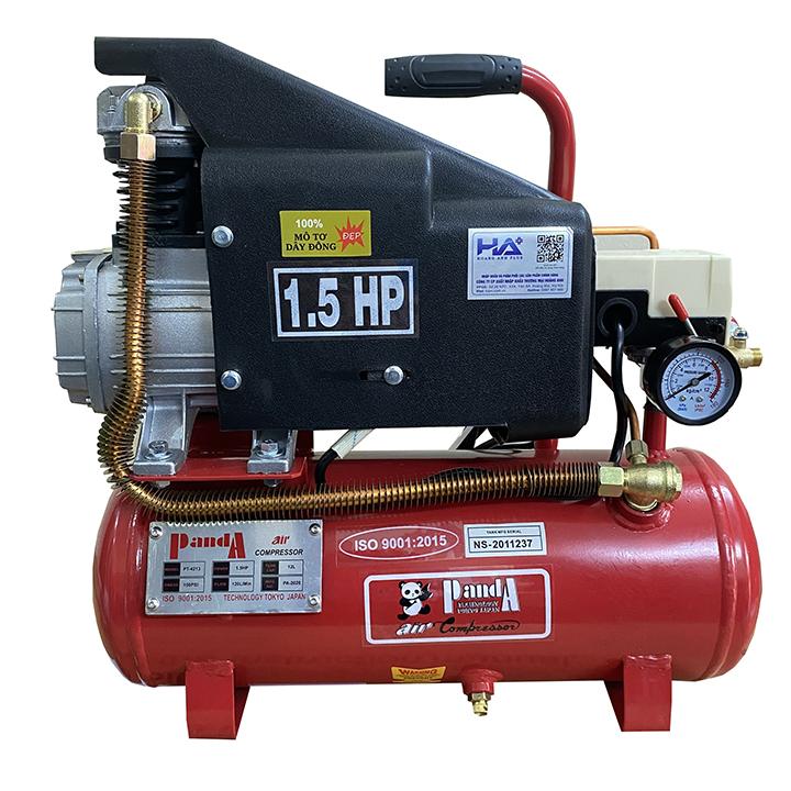 Máy nén khí có dầu PANDA PT4213 dung tích bình 12L công suất 1.5HP